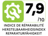 Reparatie-index 7.9 van 1 tot 10