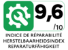 Reparatie-index 9.6 van 1 tot 10