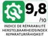 Reparatie-index 9.8 van 1 tot 10