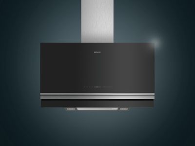 Visning af emhætte med Siemens Home Connect