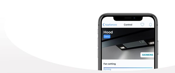 Function in the Home Connect app
