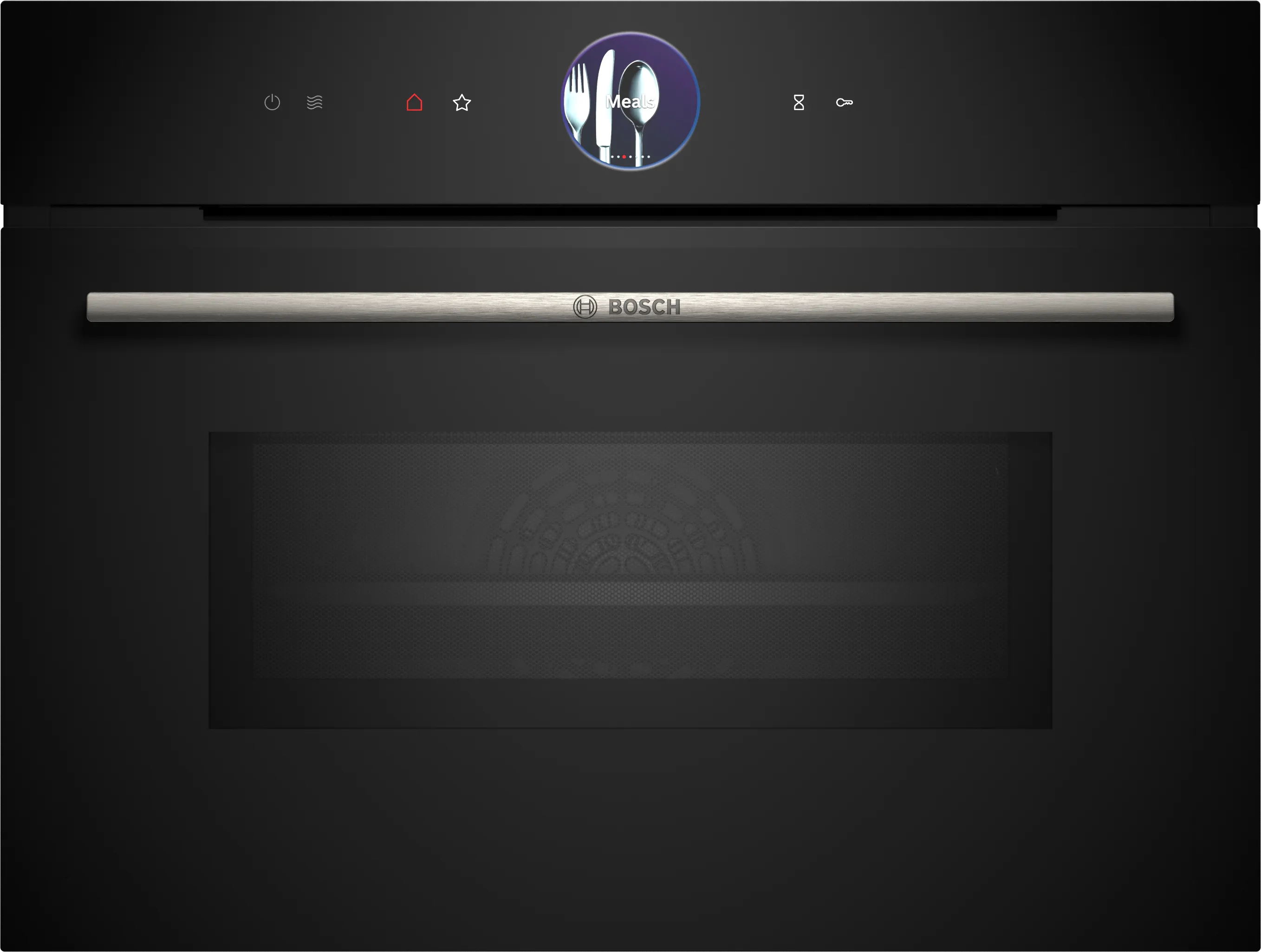 Series 8 Built-in compact oven with microwave function 60 x 45 cm Black