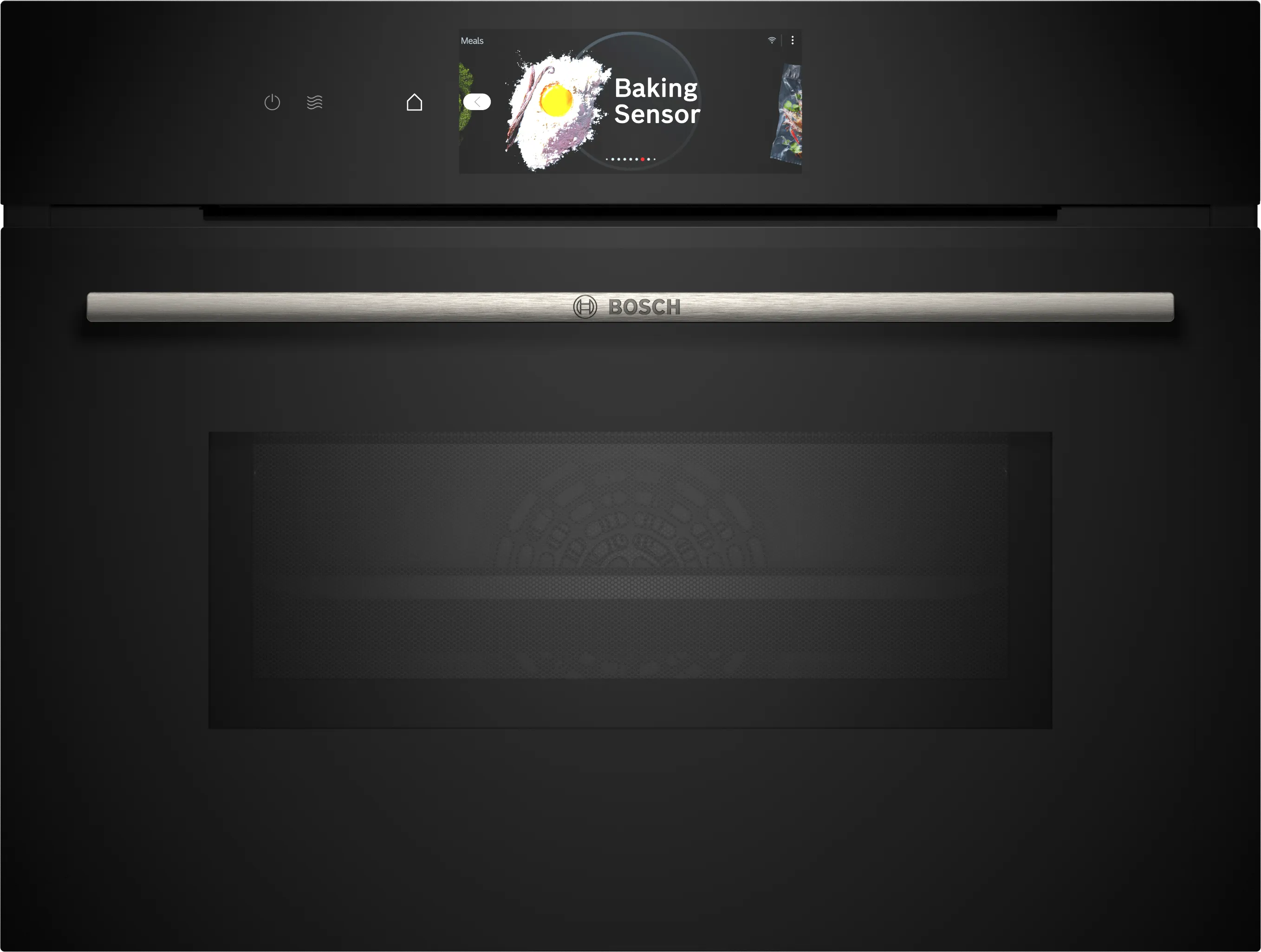Series 8 Built-in compact oven with microwave function 60 x 45 cm Black