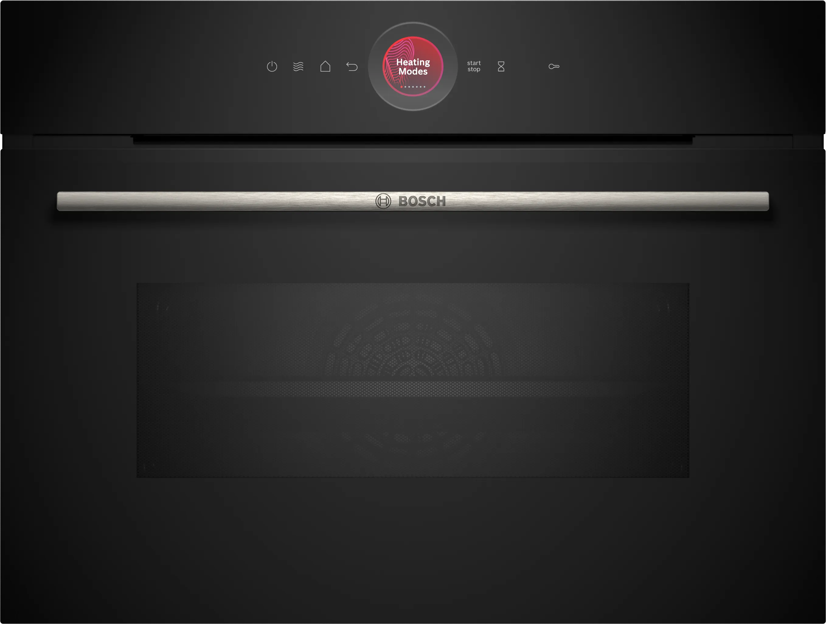 Series 8 Built-in compact oven with microwave function 60 x 45 cm Black