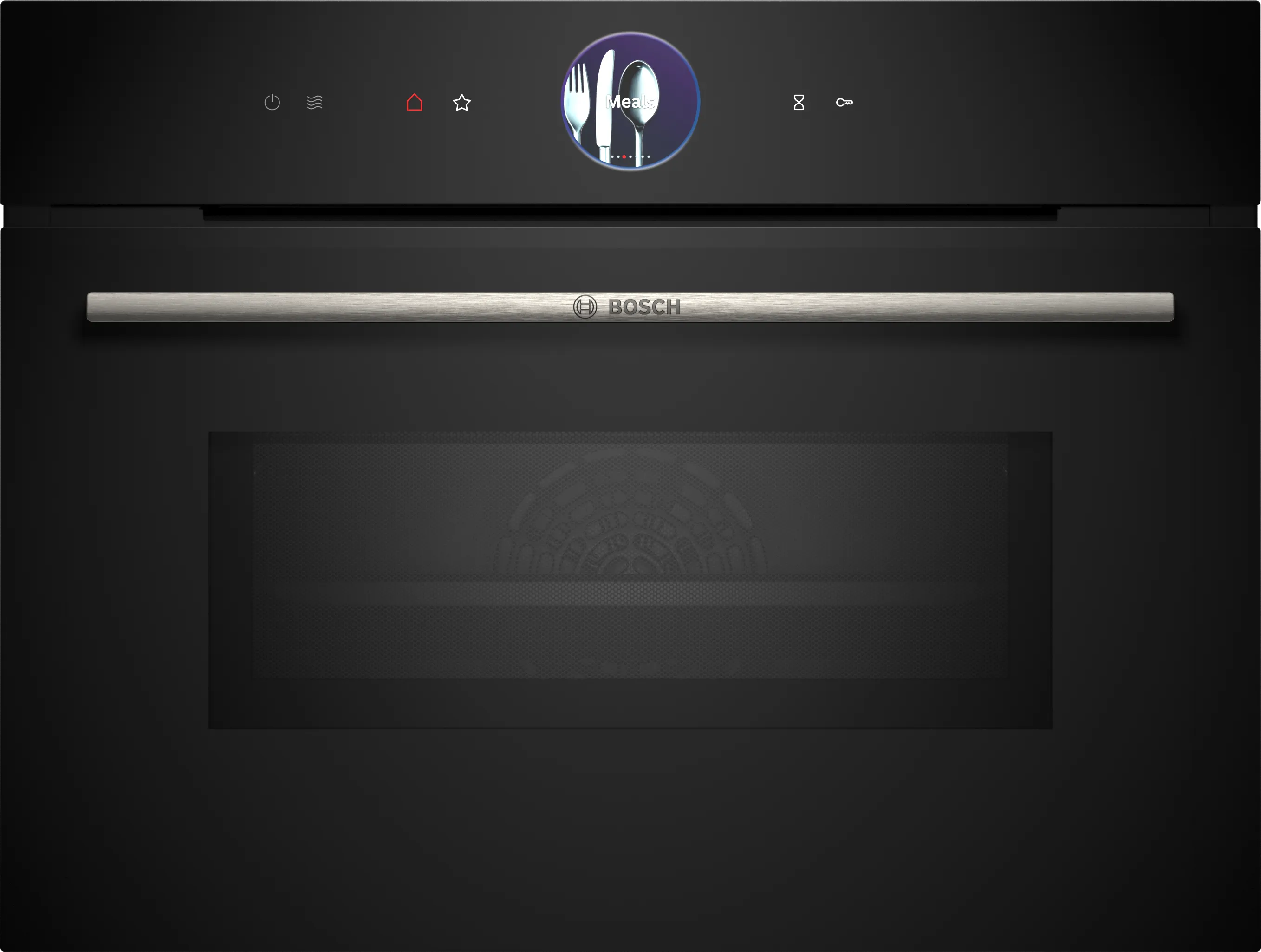 Serie 8 Compacte oven met magnetron 60 x 45 cm Zwart 