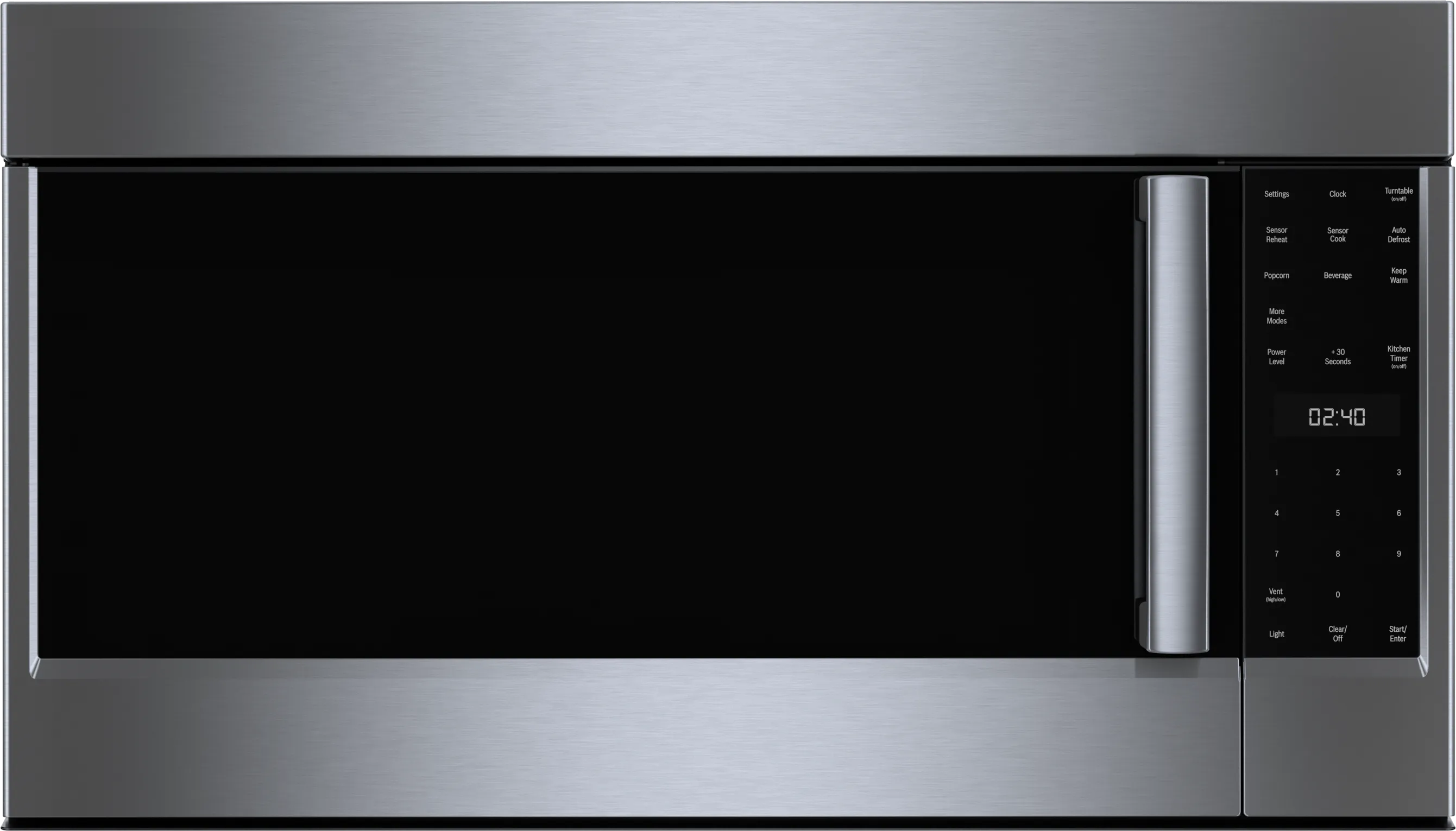 500 Series Over-The-Range Microwave 30'' Left SideOpening Door, Stainless Steel