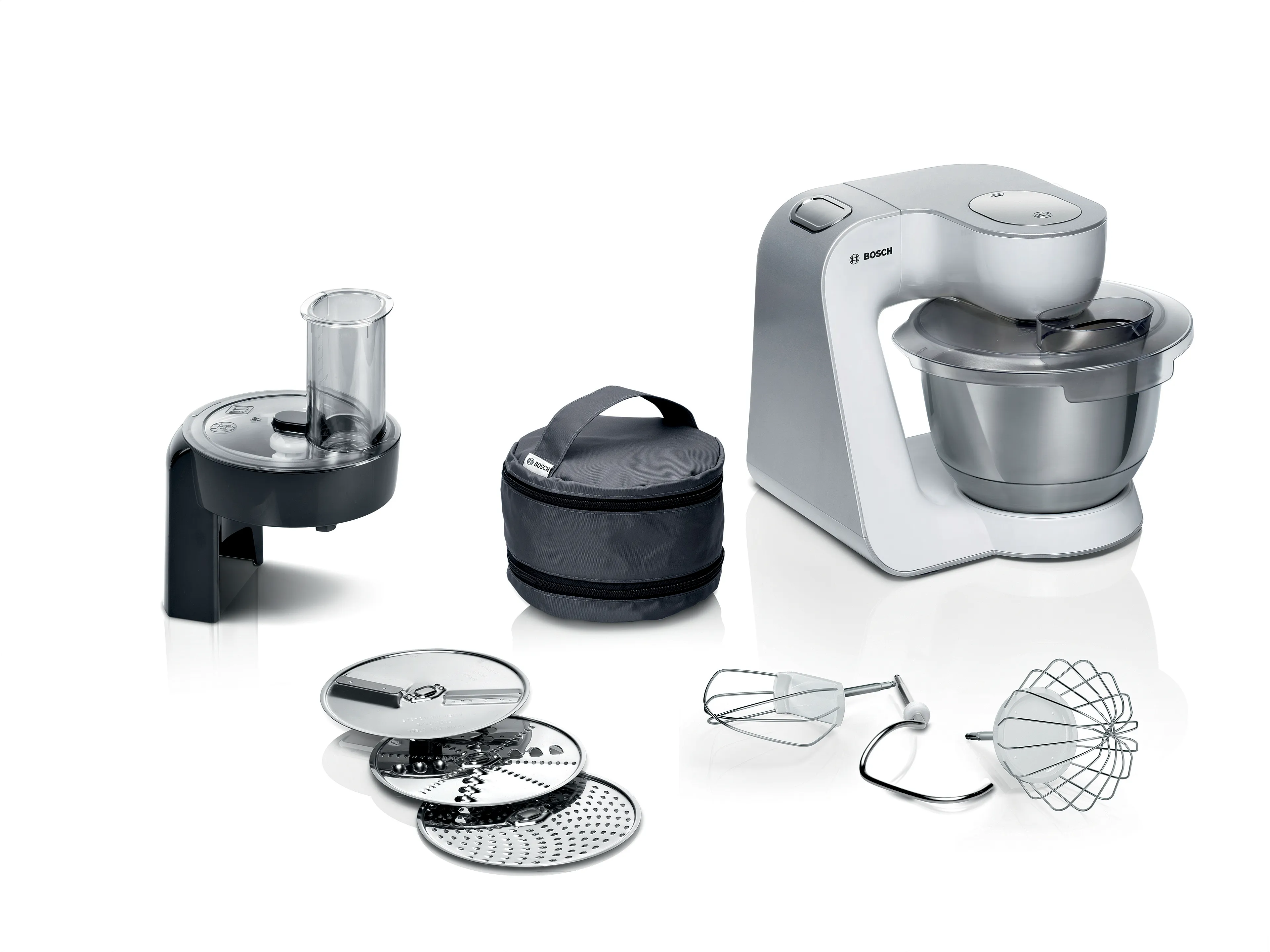 Série 4 Robot compact MUM 5 1000 W Blanc, argent