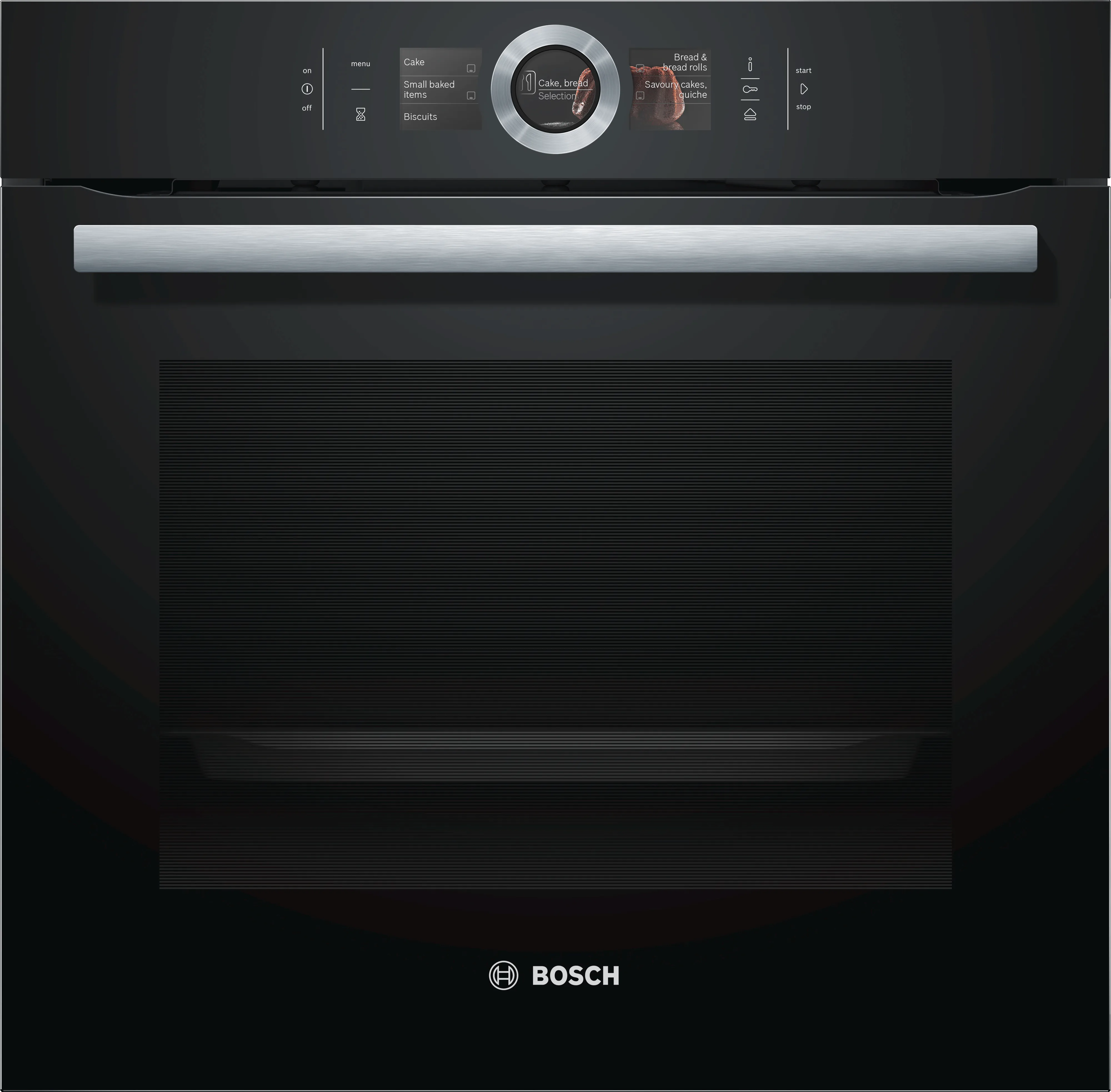 Series 8 Built-in oven with steam function 60 x 60 cm Black 
