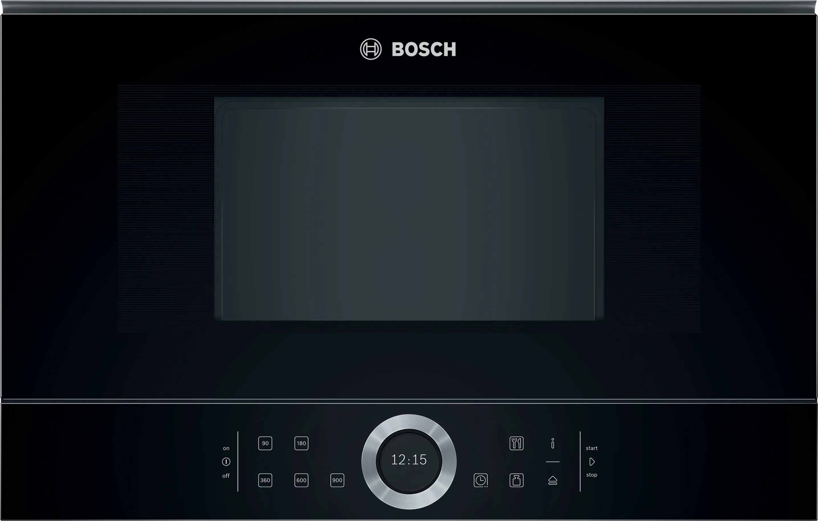 Series 8 Built-In Microwave Black
