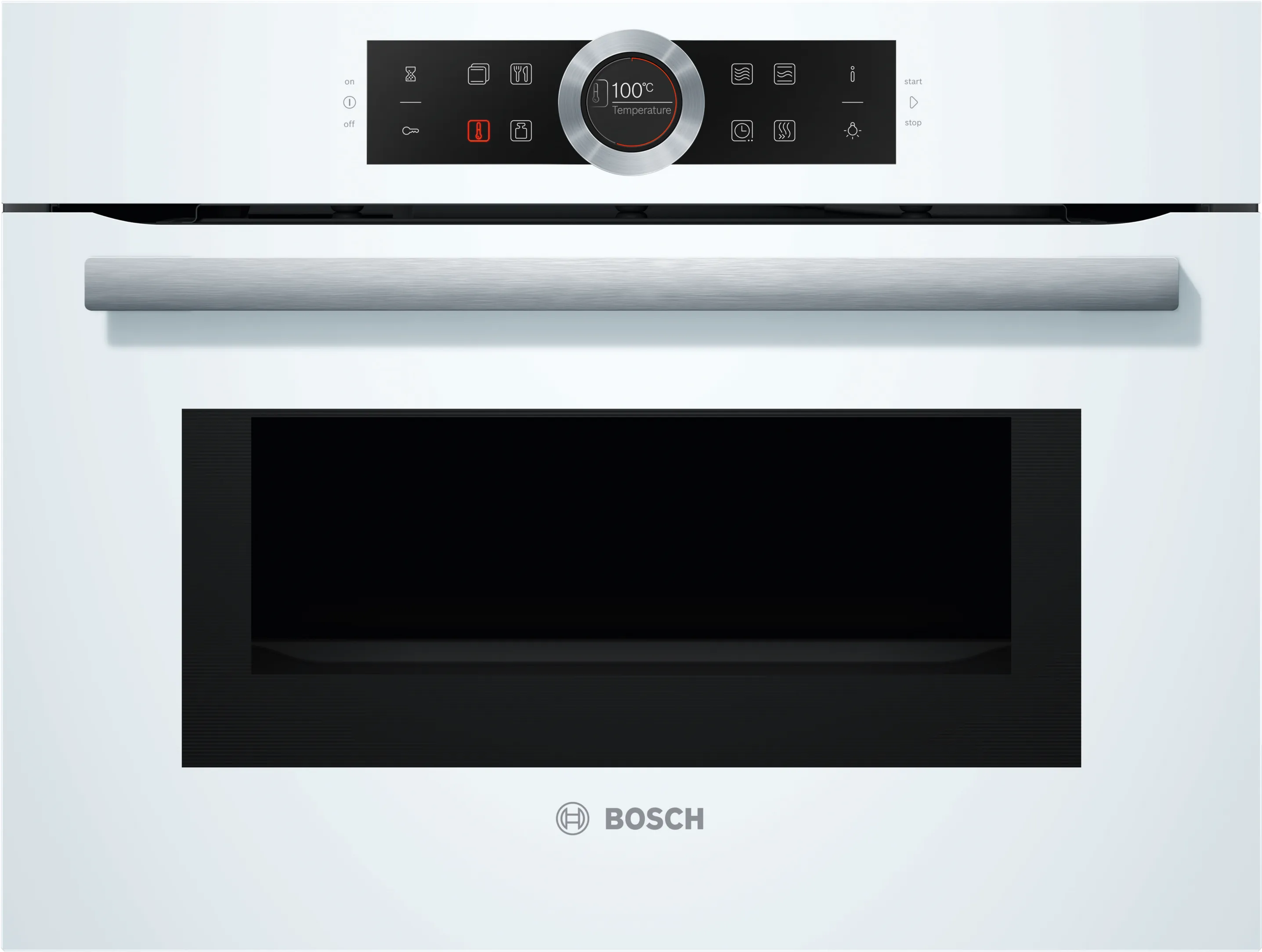 Series 8 Built-in compact oven with microwave function 60 x 45 cm White 